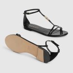 Gucci Women’s thong sandal with Bamboo - Image 2